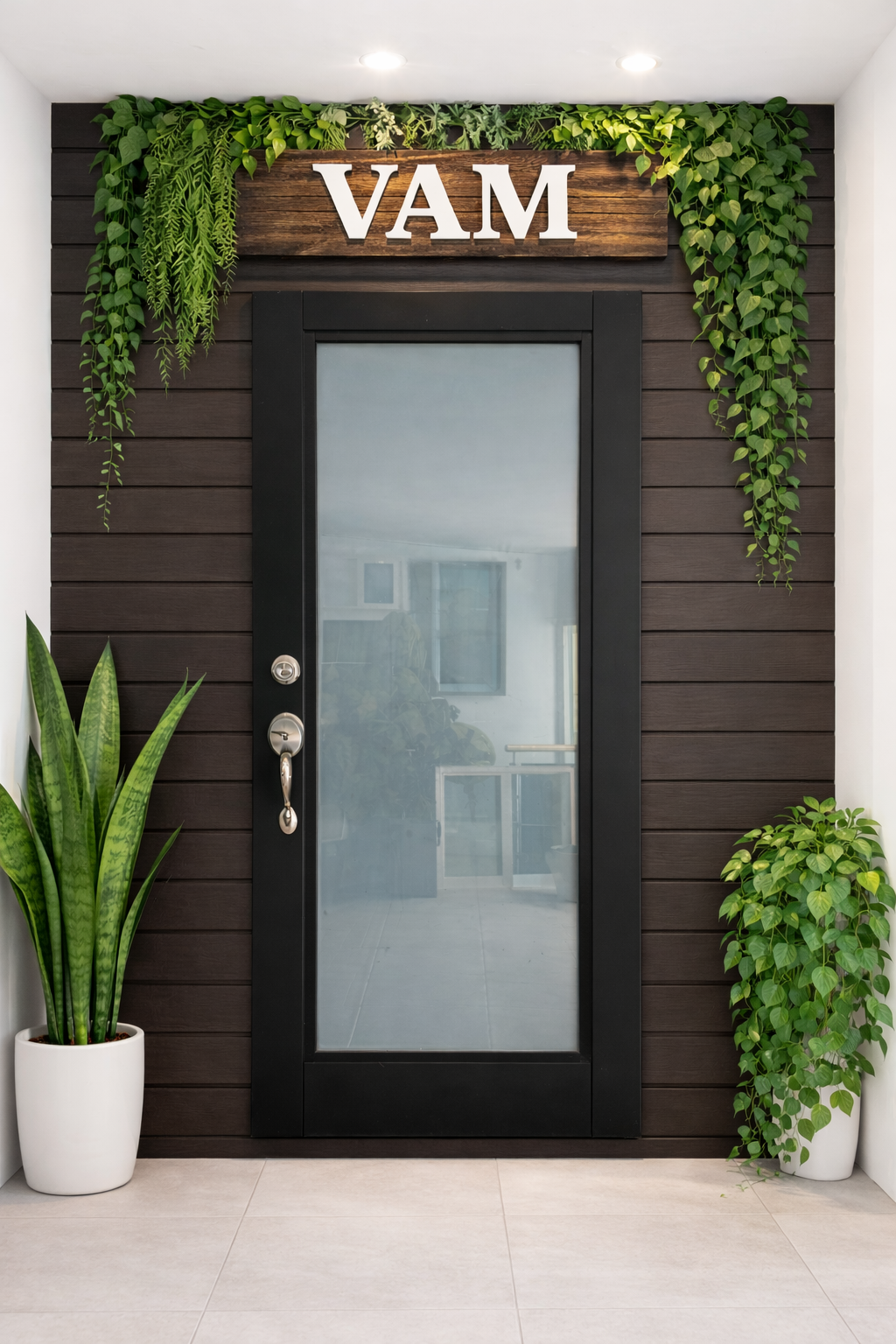 Puerta eurovent con vidrio templado